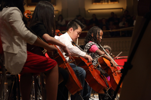 Neighborhood Strings in Mechanics Hall, March 3, 2014