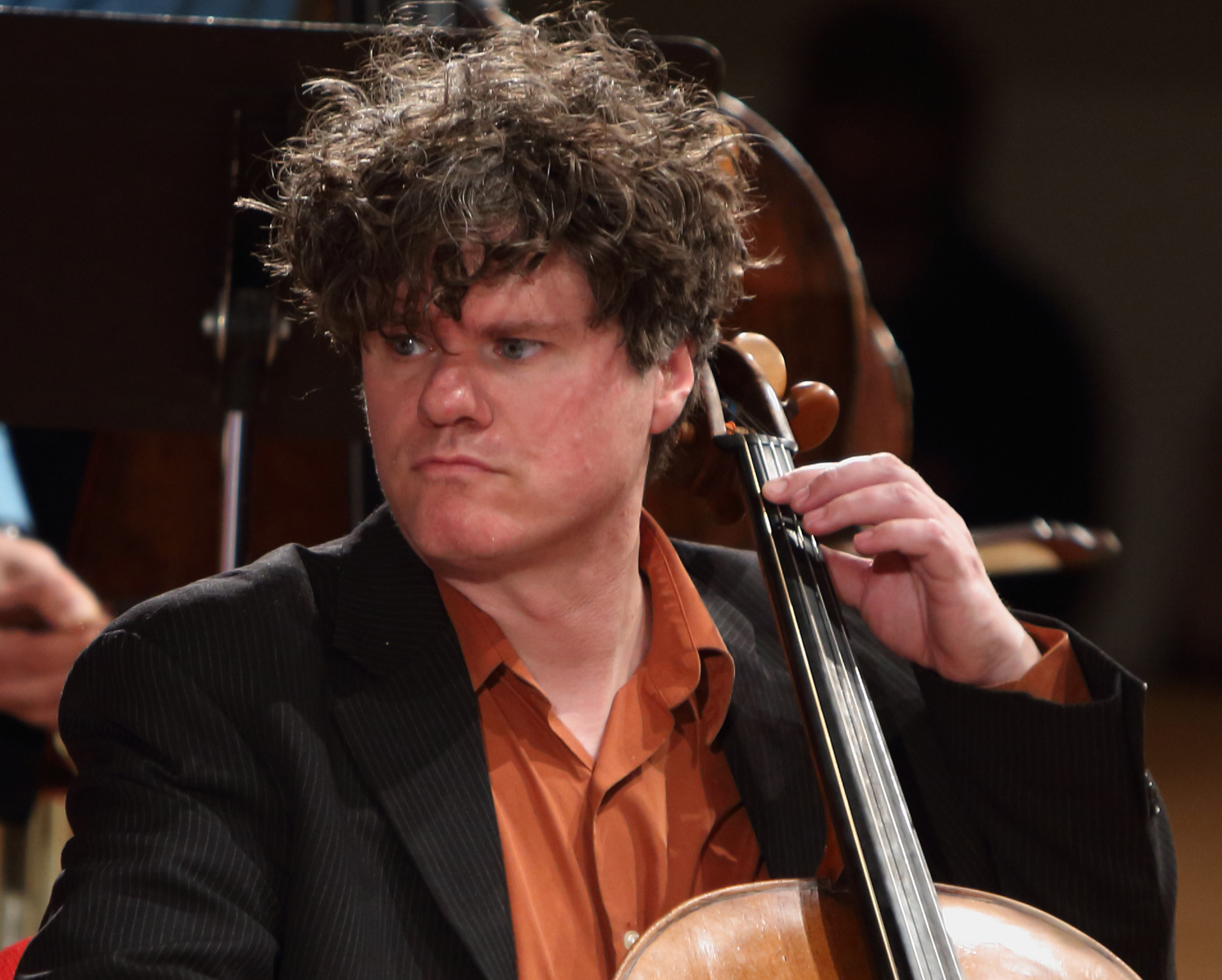 WCMS musician David Russell, cello