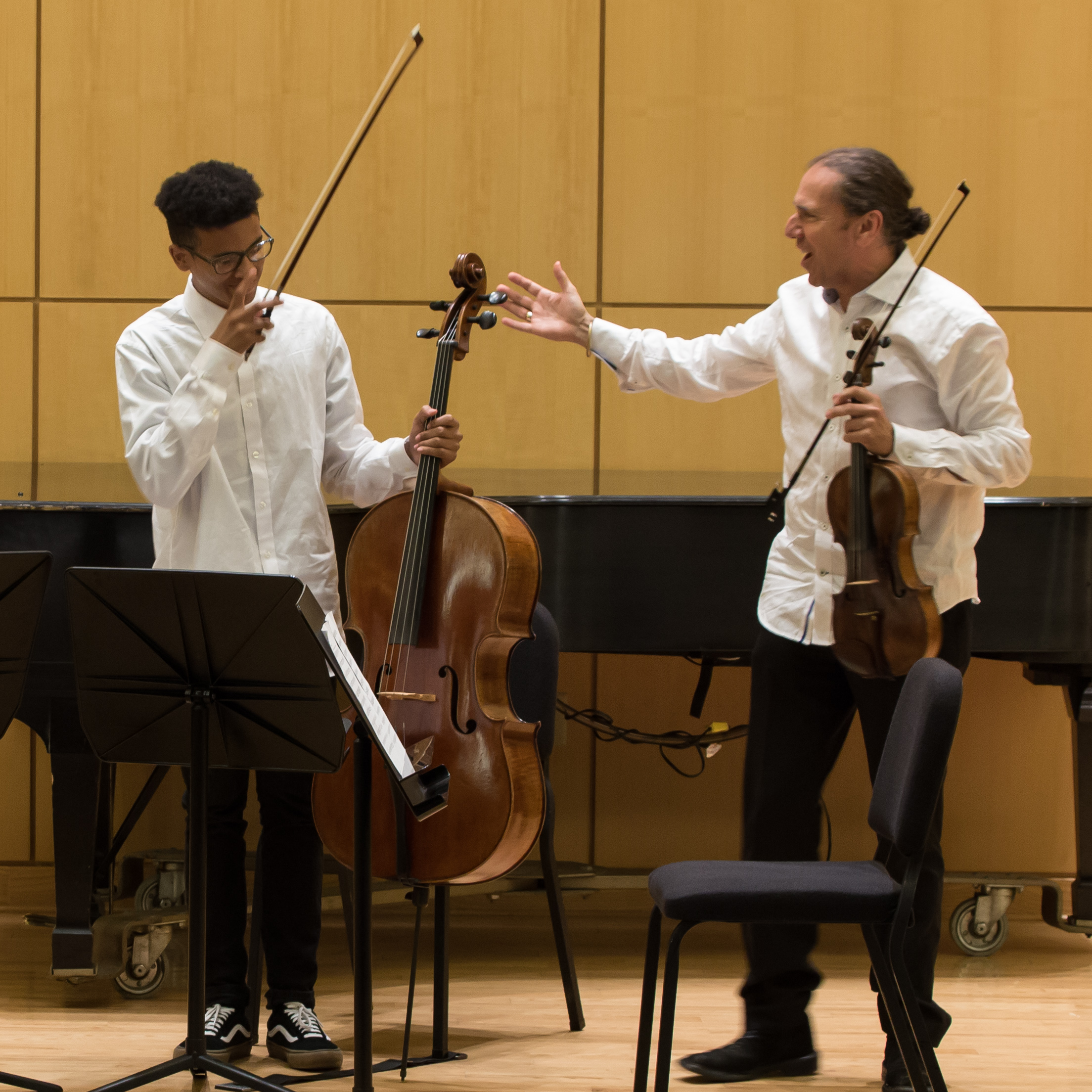 Back - Rohan and cellist